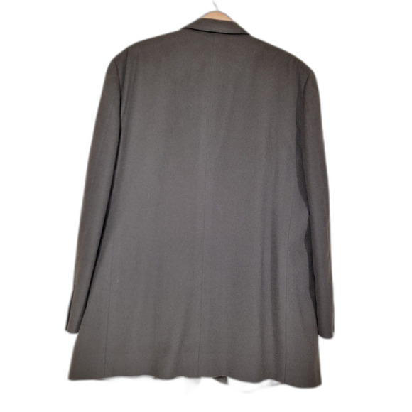 Bill Blass 100% Cashmere Brown Sport Coat Suit Jacket Blazer - 48L - Picture 3 of 10